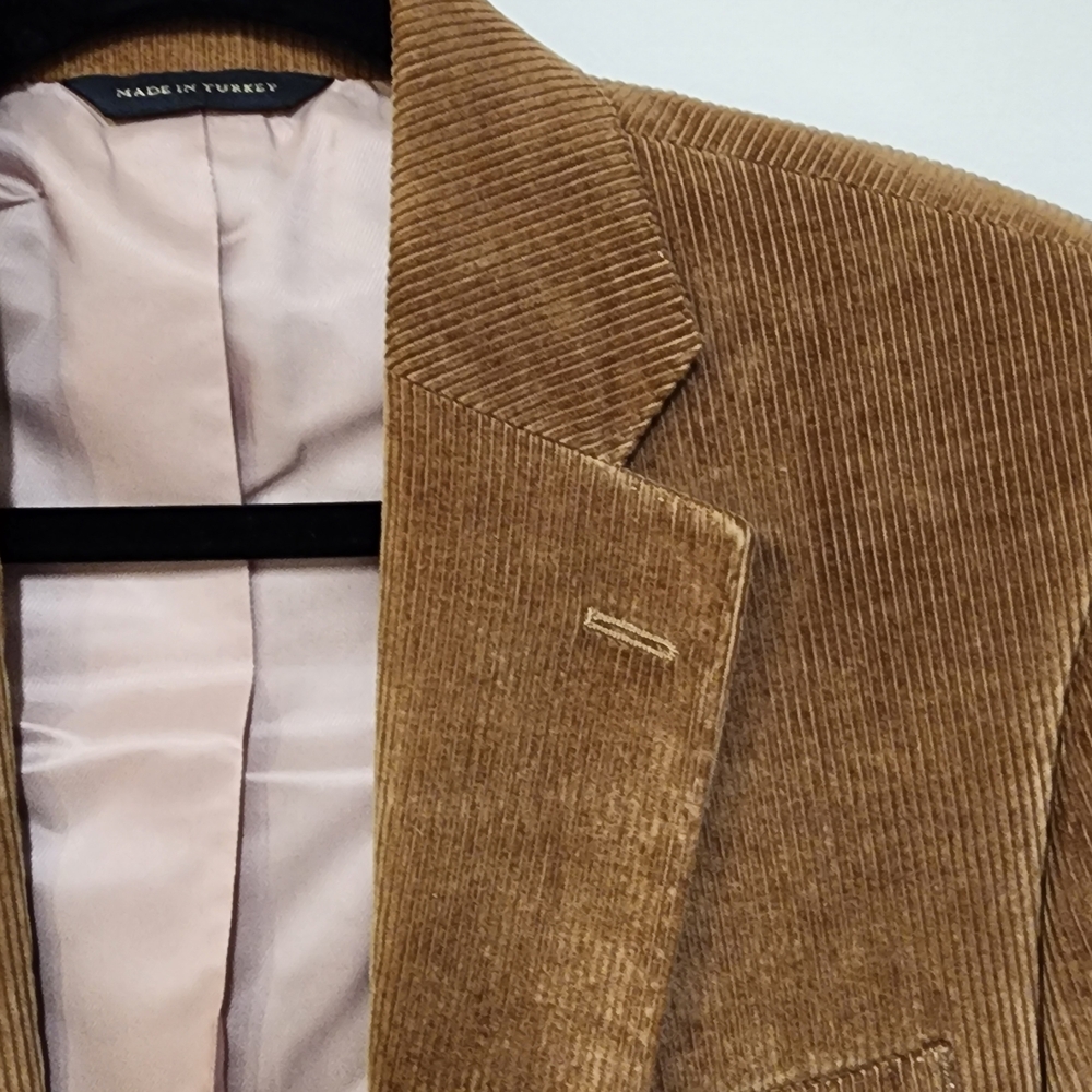 Banana Republic Brown Corduroy Sport Coat Blazer - Picture 2 of 8